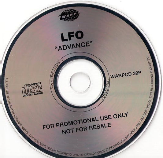 LFO - Advance - Used CD