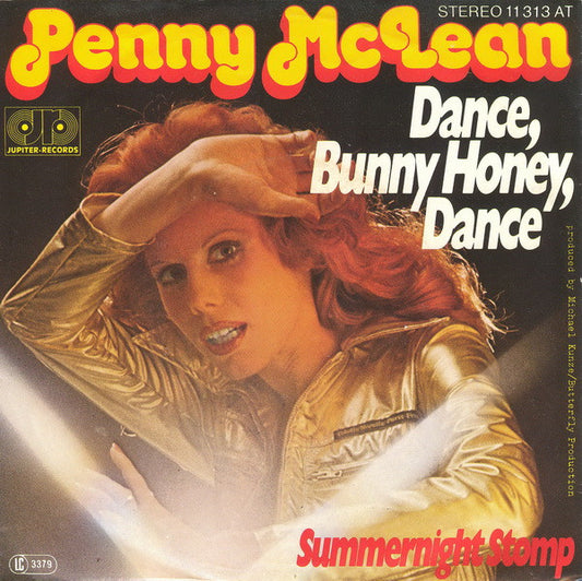 Penny McLean - Dance, Bunny Honey, Dance - Used Vinyl Record 7"