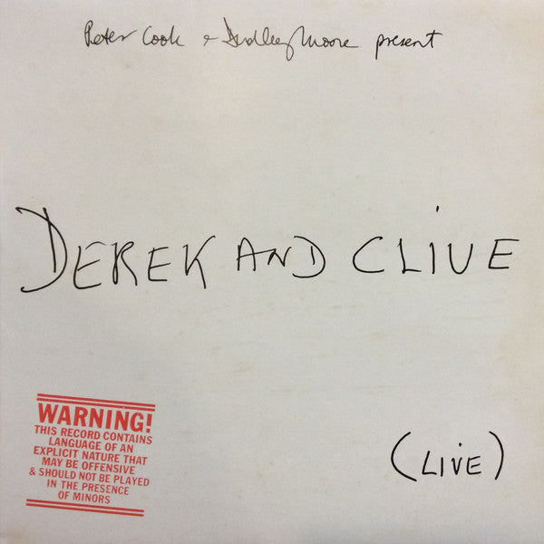 Peter Cook & Dudley - (Live) - Used Vinyl Record