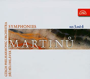 Bohuslav Martinů - Symphonies Nos 3 And 4 - CD