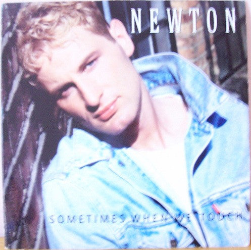 Newton - Sometimes When We Touch - Used Vinyl Record 12"