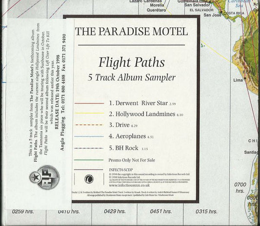 The Paradise Motel - Flight Paths (5 Track Album Sampler) - Used CD