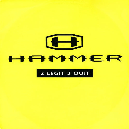 MC Hammer - 2 Legit 2 Quit - Used Vinyl Record 12"