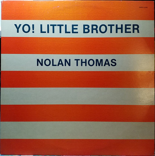 Nolan Thomas - Yo! Little Brother - Used Vinyl Record 12"