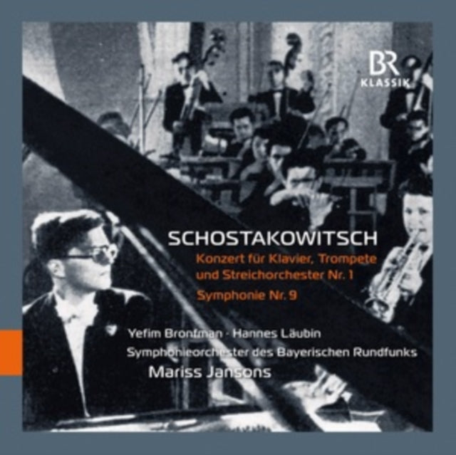 SHOSTAKOVICH / BRONF - CONCERTO FOR PIANO TRUMPET - CD