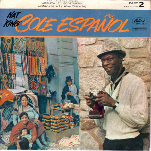 Nat King Cole - Cole Espanol - Used Vinyl Record 7"