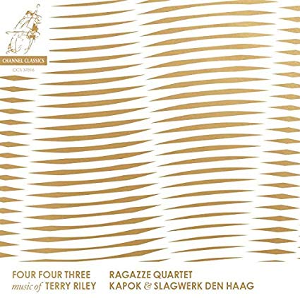 Slagwerk den Haag - Four Four Three: Music of Terry Riley - CD