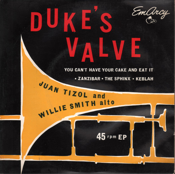 Juan Tizol - Duke's Valve - Used Vinyl Record 7"