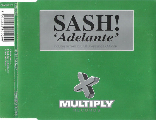 Sash! - Adelante - Used CD