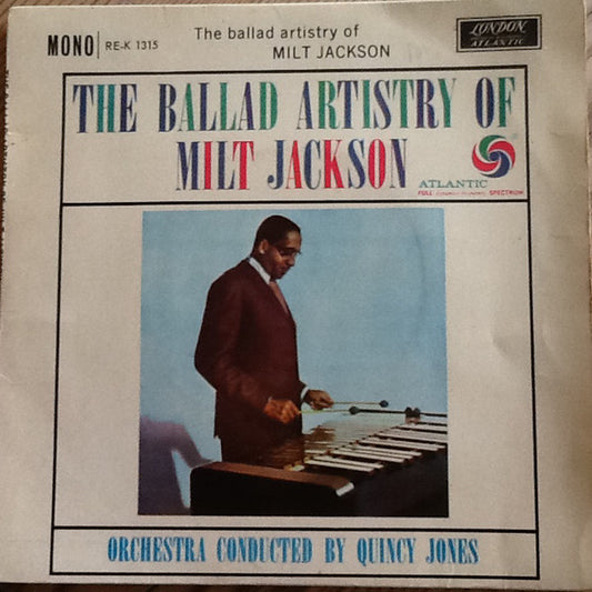 Milt Jackson - The Ballad Artistry Of Milt Jackson - Used Vinyl Record