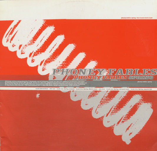 Phoney Fables - Spring - Used Vinyl Record 12"