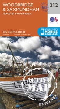 Ordnance Survey - Woodbridge and Saxmundham : 212 - New Sheet map