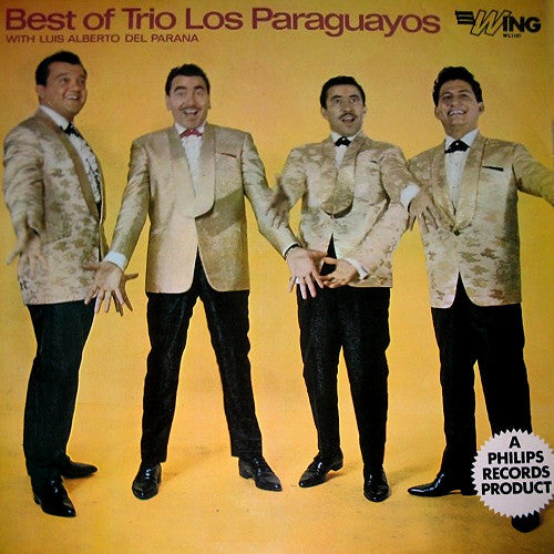 Luis Alberto del Par - Best Of Trio Los Paraguayos - Used Vinyl Recor