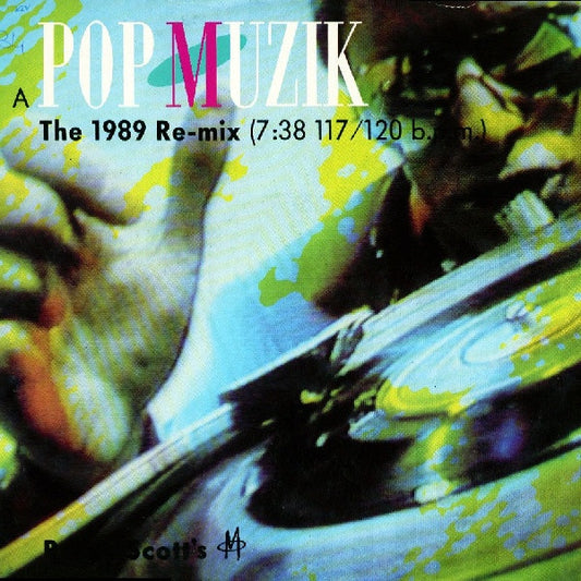 M - Pop Muzik (The 1989 Re-mix) - Used Vinyl Record 12"