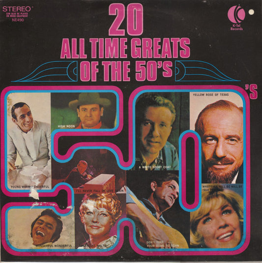 Various - 20 All Time Greats Of The 50's - Used Vinyl Record