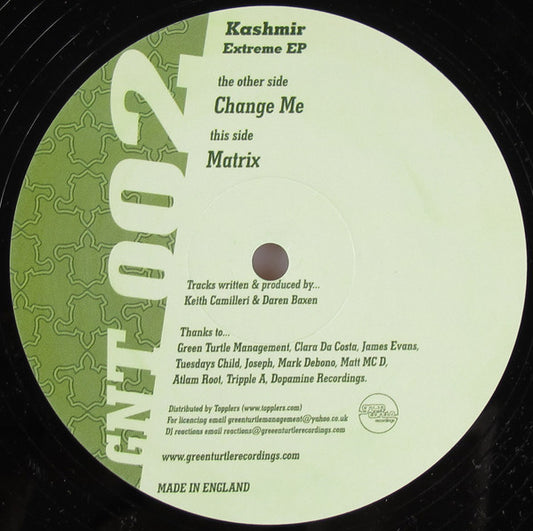 Kashmir - The Extreme EP - Used Vinyl Record 12"