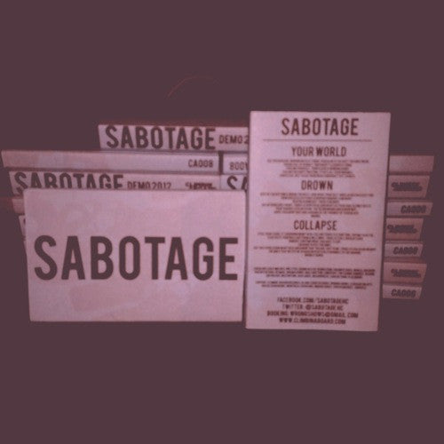 Sabotage - Demo 2012 - Used Cassette