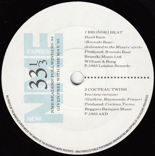 Various - NME Readers' Poll Winners '84 - Used Vinyl Record 7"