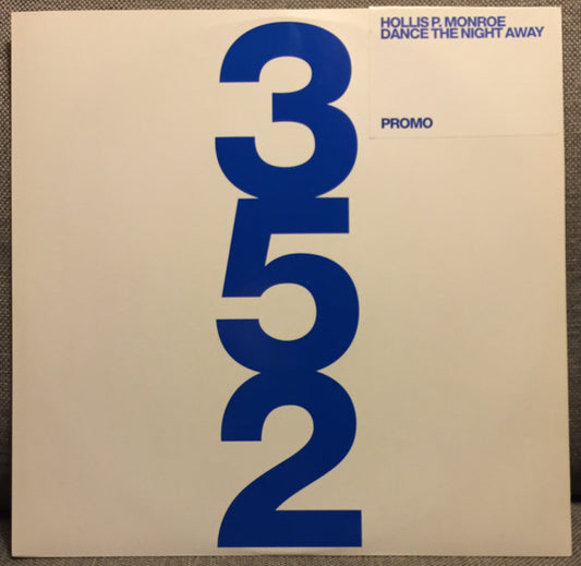Hollis P. Monroe - Dance The Night Away - Used Vinyl Record 12"