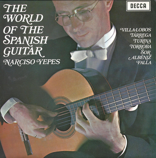 Narciso Yepes - The World Of The Spanish Guitar - Used Vinyl Record