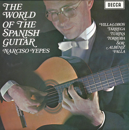 Narciso Yepes - The World Of The Spanish Guitar - Used Vinyl Record