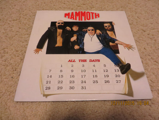 Mammoth - All The Days - Used Vinyl Record 7"