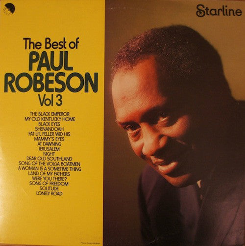 Paul Robeson - The Best Of Paul Robeson Vol 3 - Used Vinyl Record