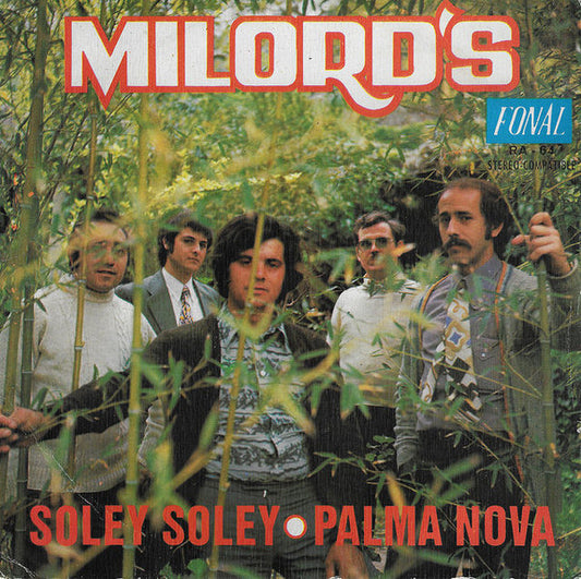 Milord's - Soley Soley - Used Vinyl Record 7"