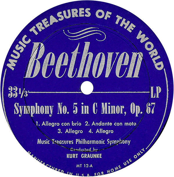 Ludwig van Beethoven - Symphony No. 5 In C Minor, Op. 67 / Symphony N