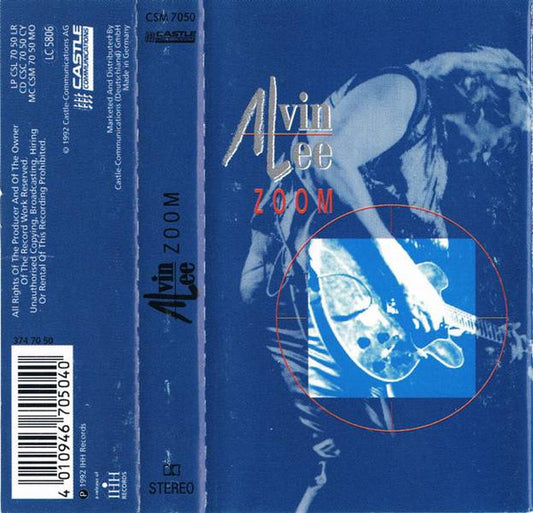 Alvin Lee - Zoom - Used Cassette