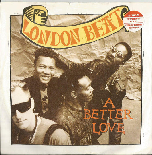 Londonbeat - A Better Love - Used Vinyl Record 7"