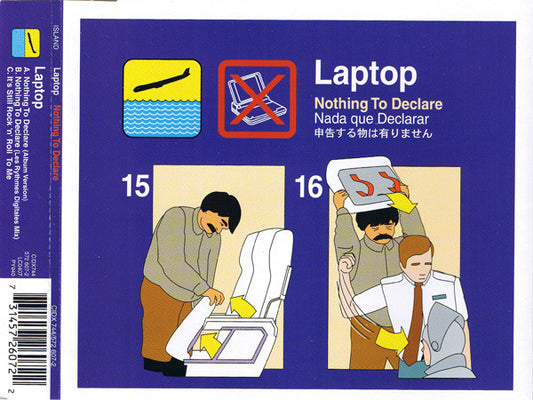 Laptop - Nothing To Declare - Used CD