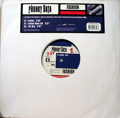 Phunky Data - Fashion - Used Vinyl Record 12"