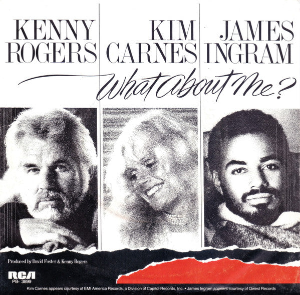Kenny Rogers - What About Me? - Used Vinyl Record 7"
