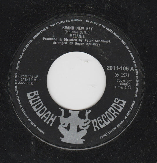 Melanie - Brand New Key - Used Vinyl Record 7"