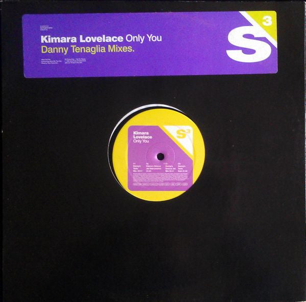 Kimara Lovelace - Only You (Danny Tenaglia Mixes) - Used Vinyl Record P