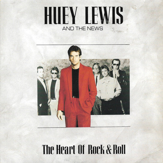 Huey Lewis & The New - The Heart Of Rock & Roll - Used Vinyl Record 7"