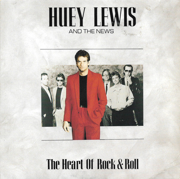 Huey Lewis & The New - The Heart Of Rock & Roll - Used Vinyl Record 7"