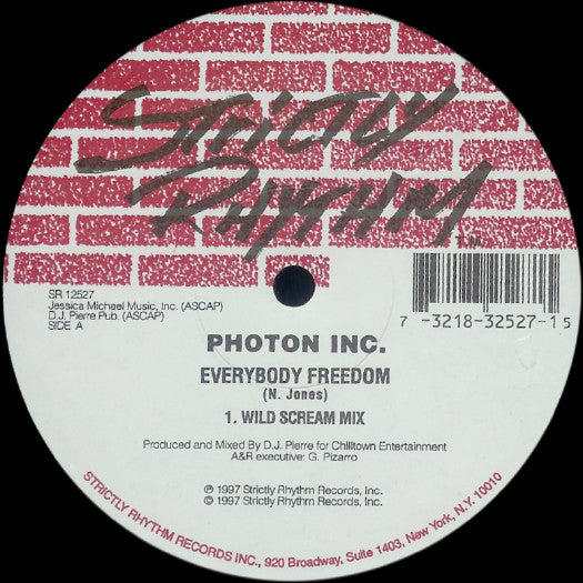 Photon Inc. - Everybody Freedom - Used Vinyl Record 12"