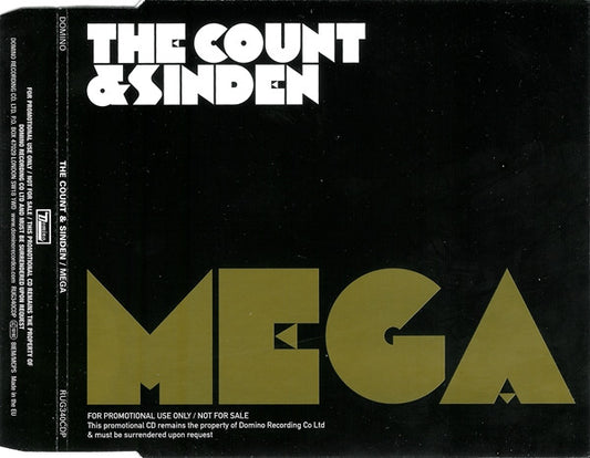 Sinden & Count Of Mo - Mega - New CD