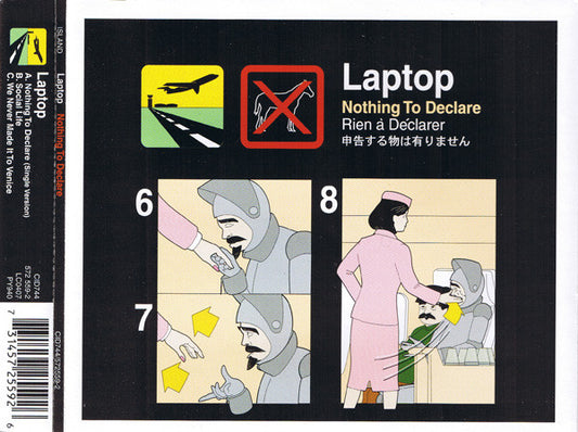 Laptop - Nothing To Declare - Used CD