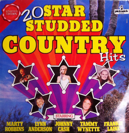 Various - 20 Star Studded Country Hits - Used Vinyl Record