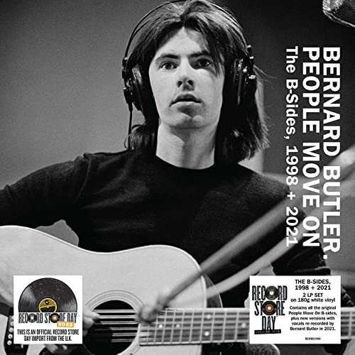 BERNARD BUTLER - People Move On: The B-Sides. 1998 + 2021 (White Vinyl