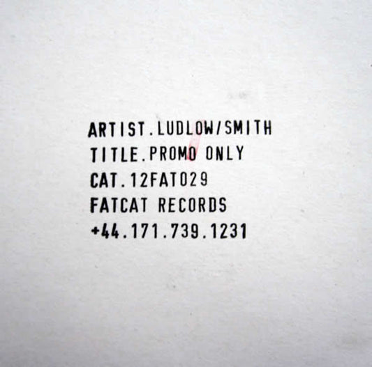 Professor Ludlow And - Professors Saying Raas - Used Vinyl Record 12"