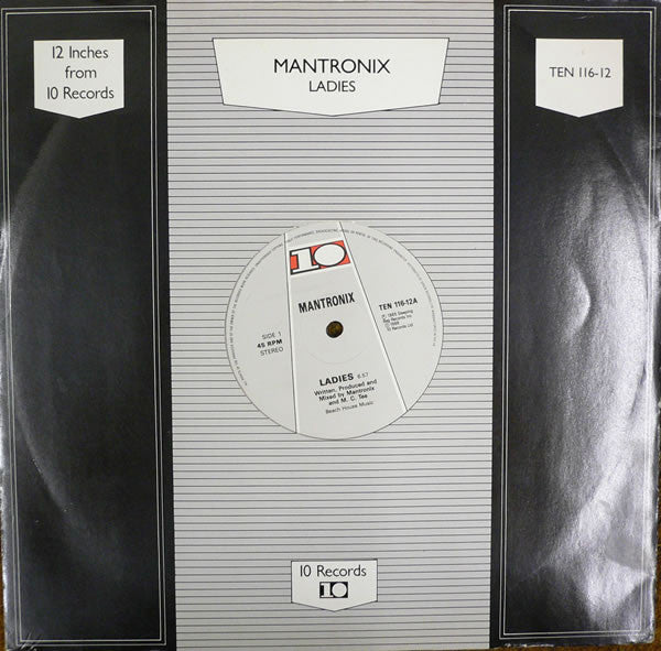 Mantronix - Ladies - Used Vinyl Record 12"