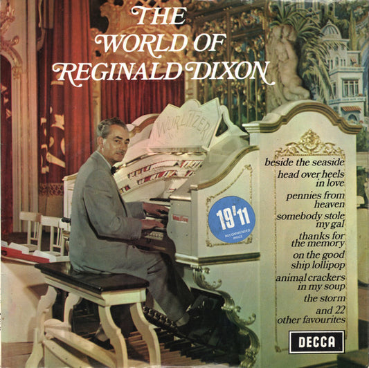 Reginald Dixon - The World Of Reginald Dixon - Used Vinyl Record