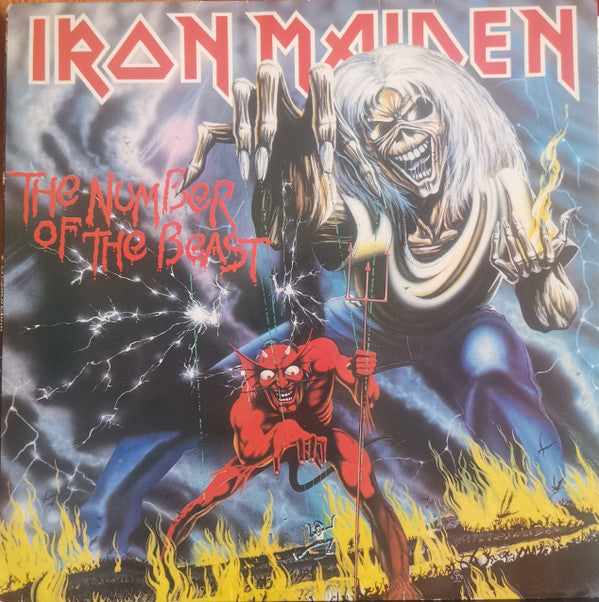 Iron Maiden - Number Of The Beast - Used Vinyl Record