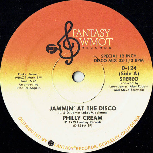 Philly Cream - Jammin' At The Disco - Used Vinyl Record 12"
