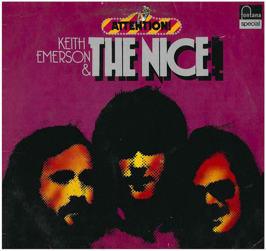 Keith Emerson - Attention! Keith Emerson & The Nice - Used Vinyl Record