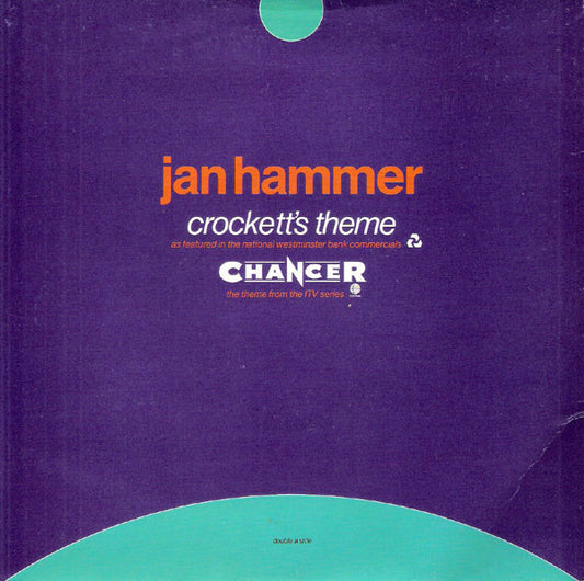Jan Hammer - Crockett's Theme / Chancer - Used Vinyl Record 7"